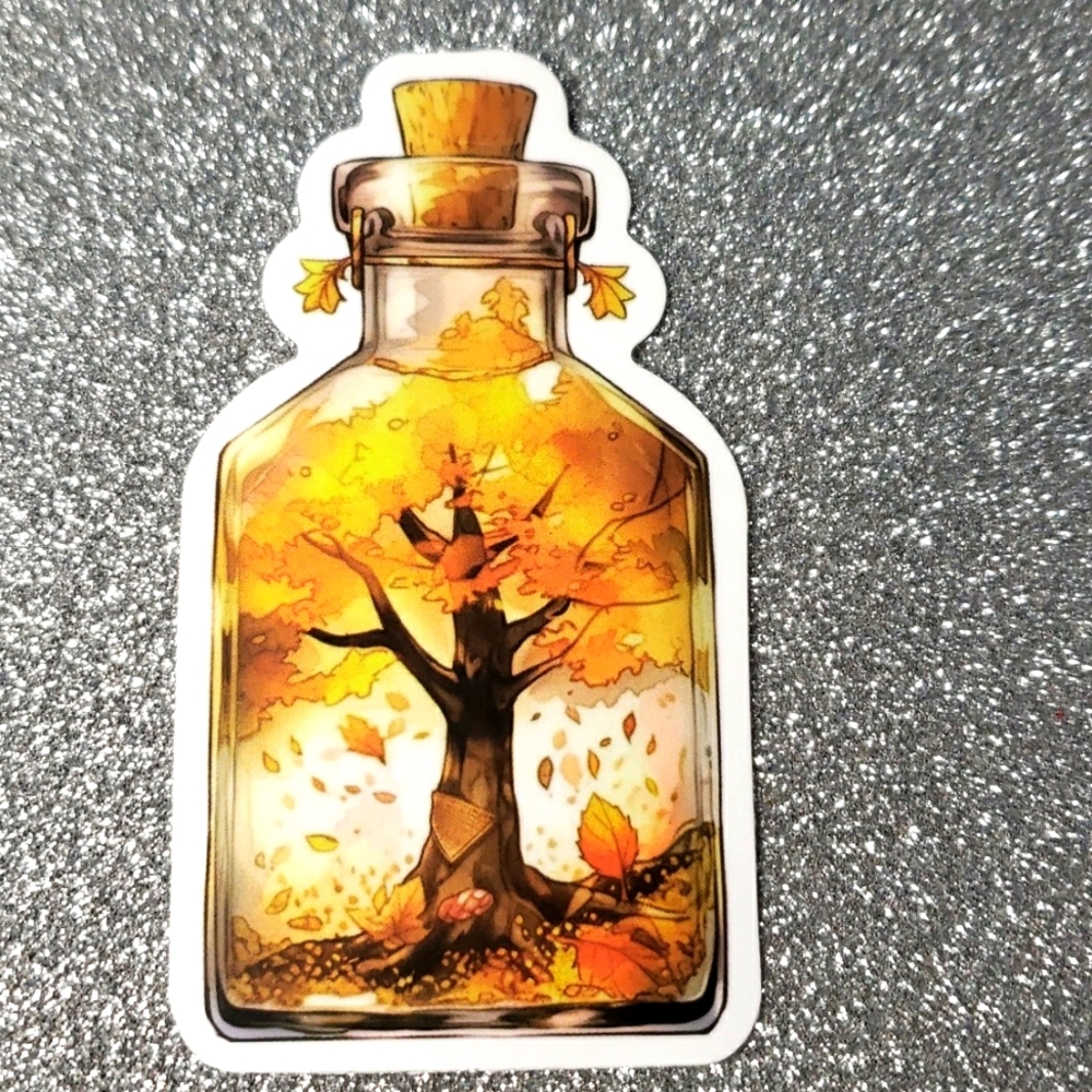 MAGIC BOTTLE waterproof sticker